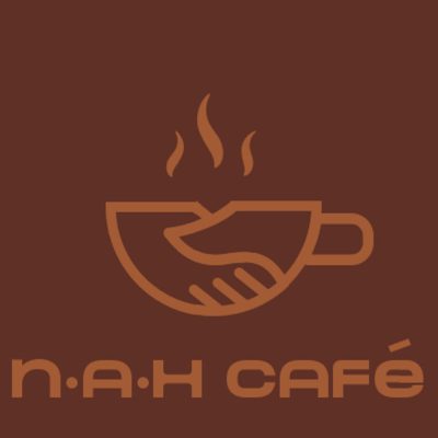 het logo van het NAH cafe